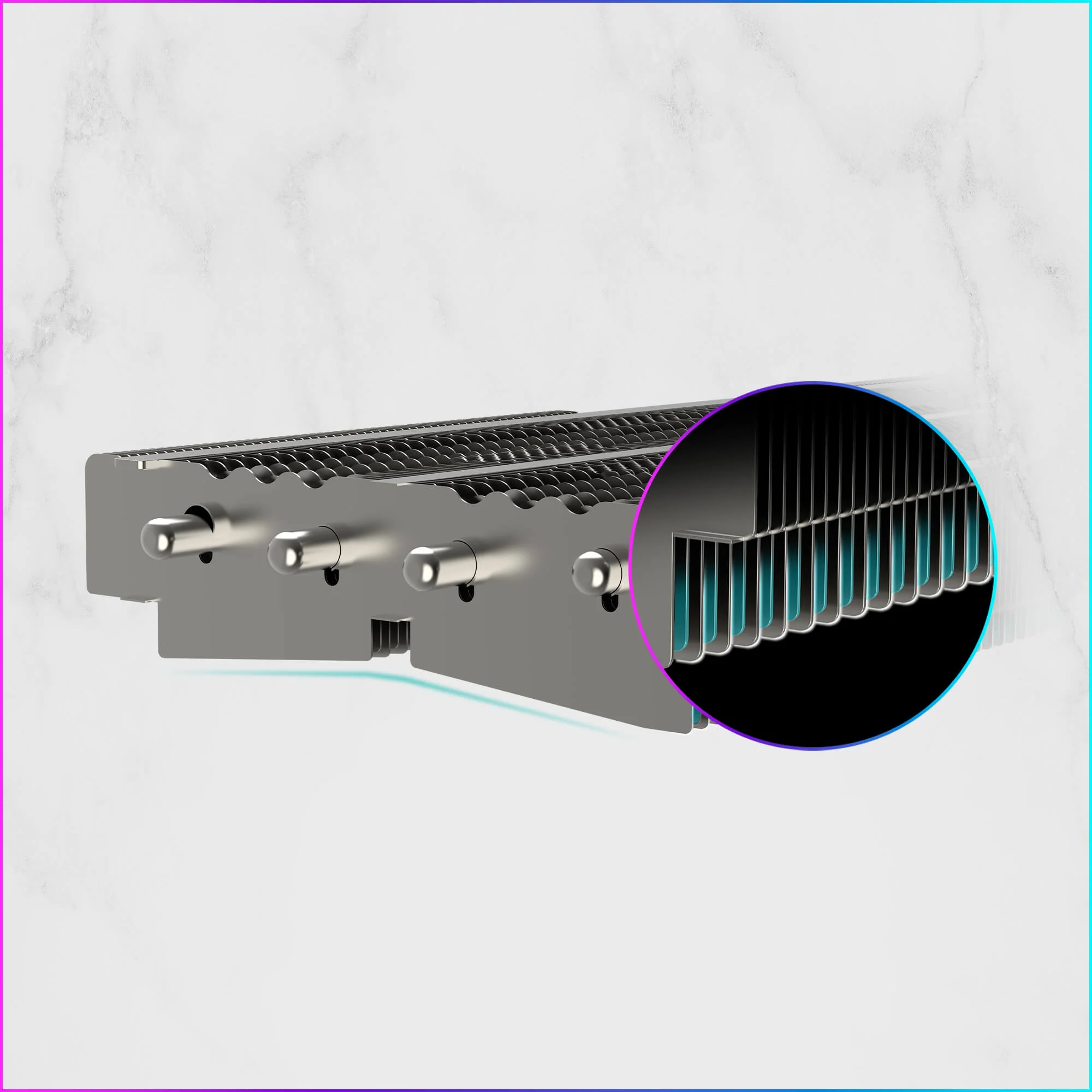 Document AIR ANTEGRADE FIN 2.0 Detayl� hesaplamalarla �retilen heatsink kanatlar�, V prof
