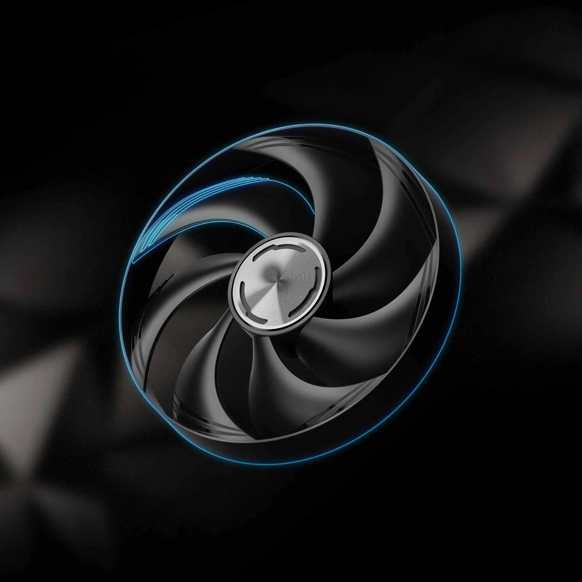 Document STORMFORCE FAN STORMFORCE fan, pen�e benzeri dokuya sahip 7 adet fan kanad� ile