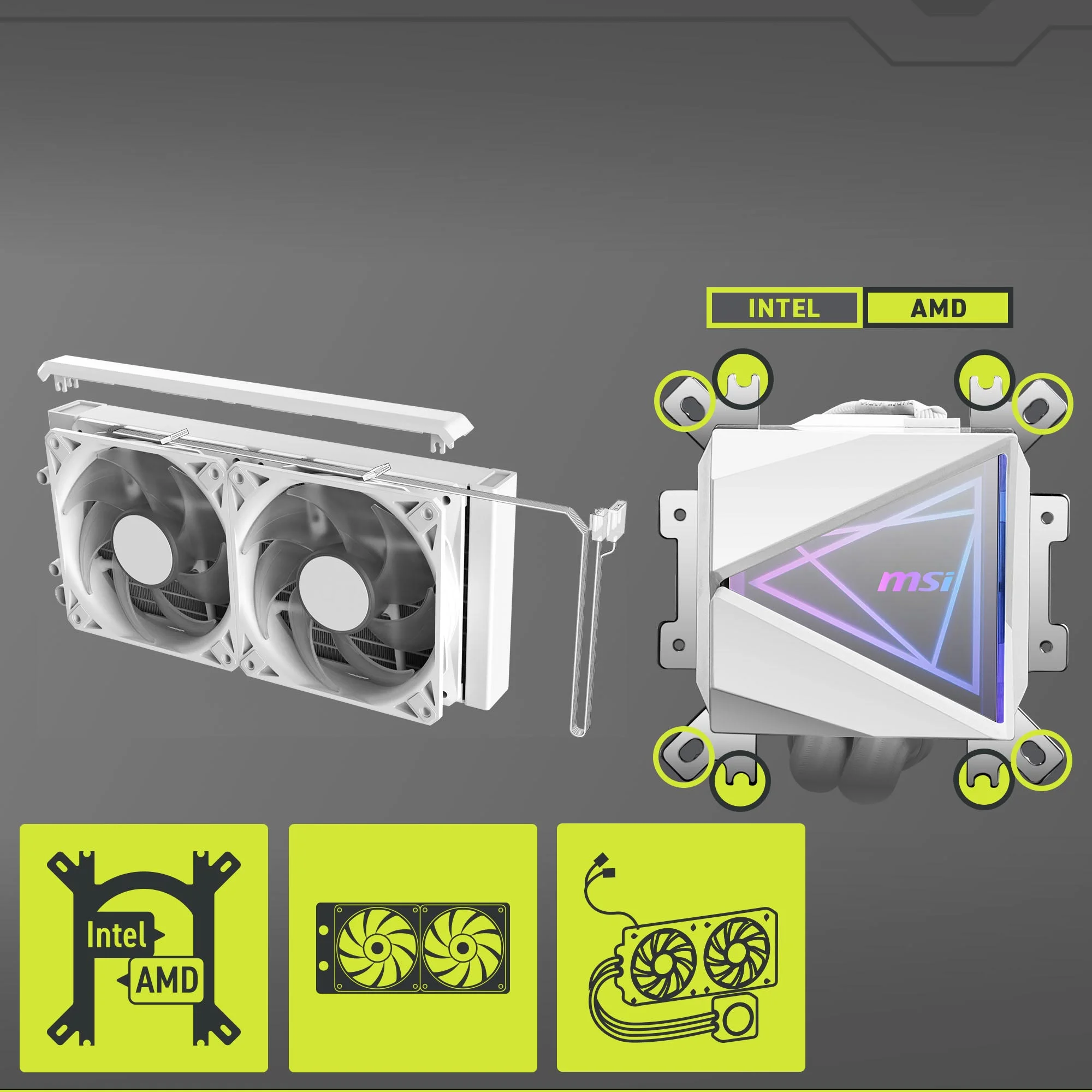 Document DIY Dostu UNI Bracket Tak�l� gelen UNI braketi hem Intel hem de AMD soketlerle u