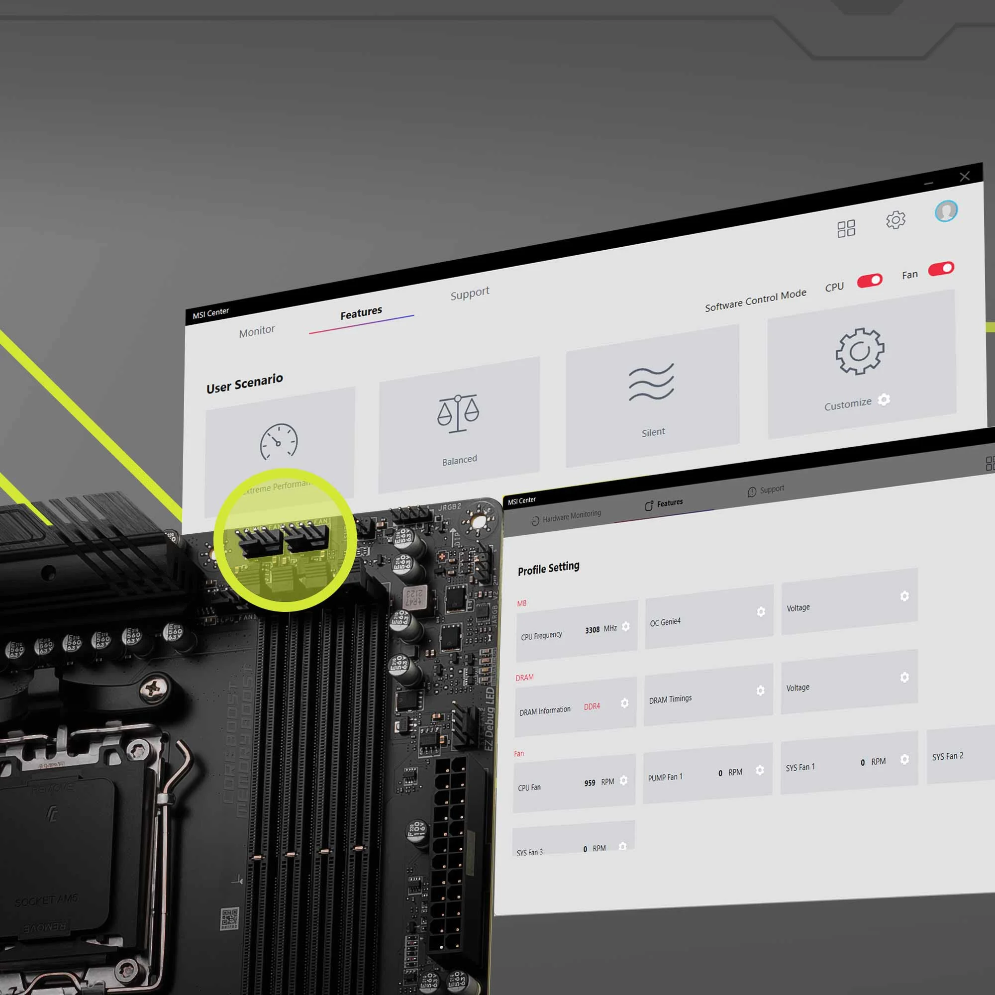 Document MSI Center Optimizasyonu MSI Center yaz�l�m� ile MSI anakart�n�z �zerinden birde