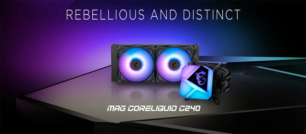 MAG Coreliquid C240 msi coreliquid c240 banner