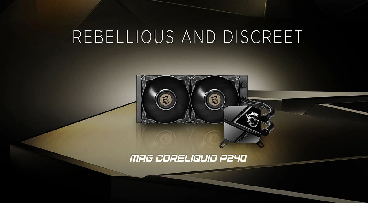 MAG Coreliquid P240 msi coreliquid P240 banner