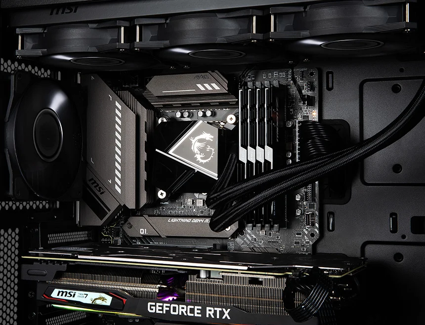 MAG Coreliquid P240 msi mag coreliquid P series rebellious