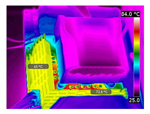 MEG CORELIQUID S360 Water-Block-Fan-OFF
