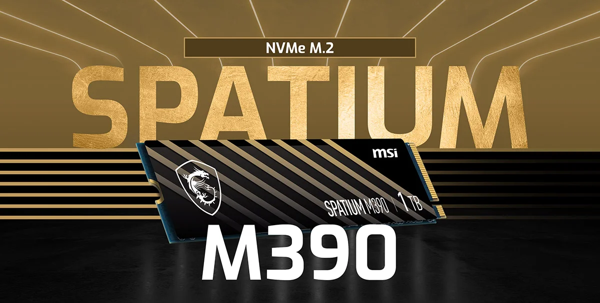 SPATIUM M390 msi spatium m390 banner