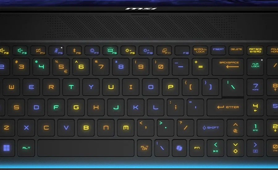 STEALTH 18 AI STUDIO A1VHG-035TR stealth 18 ai studio a1vhg 035tr per key rgb steelseries gg