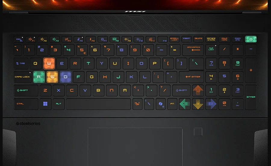 STEALTH 18 HX AI A2XWHG-024TR stealth 18 hx ai a2xwhg 024tr per key rgb steelseries gg