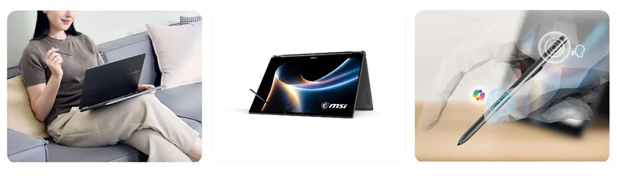 PRESTIGE 14 FLIP AI+ D3MTG-038TR prestige 14 flip ai d3mtg 038tr msi nano pen aninda uretkenlik