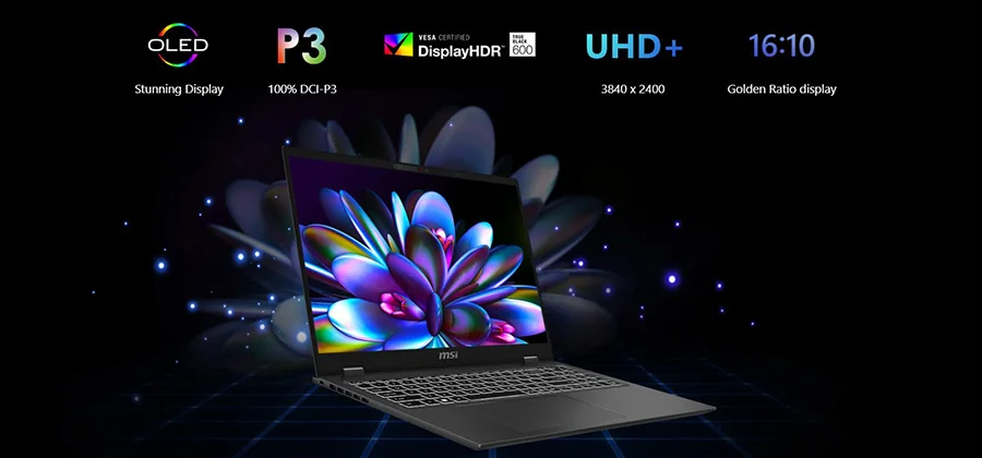 PRESTIGE 16 AI+ EVO B2VMG-046TR prestige 16 ai evo b2vmg 046tr dinamik renkler daha parlak fikirler