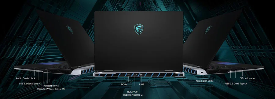 TITAN 18 HX AI A2XWJG-620TR titan 18 hx ai a2xwjg 620tr masaustu sinifi g c portlari
