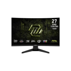 MSI 27 MAG 275CF X24 1920x1080 (FHD) 16:9 CURVE 1500R RAPID VA 240HZ 0.5MS (Min.) ADAPTIVE-SYNC GAMING MONITOR