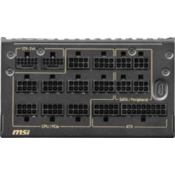 MSI PSU MEG AI1600T PCIE5.1 1600W 80+ TITANIUM POWER SUPPLY