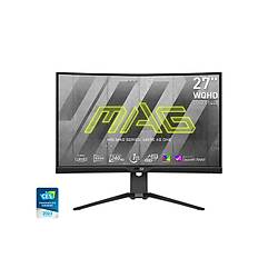 MSI 27 MAG 275CQRXF 2560x1440 (WQHD) 16:9 CURVE 1000R RAPID VA 240HZ 1MS ADAPTIVE-SYNC GAMING MONITOR