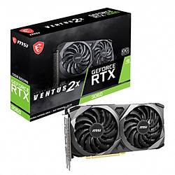 MSI VGA GEFORCE RTX 3060 VENTUS 2X 12G OC RTX3060 12GB GDDR6 192B DX12 PCIE 4.0 X16 (3XDP 1XHDMI)