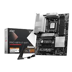 MSI MB PRO X870-P WIFI AM5 DDR5 8200MHZ(OC) 3X M.2 USB4 HDMI 5G LAN WIFI 7 RGB ATX