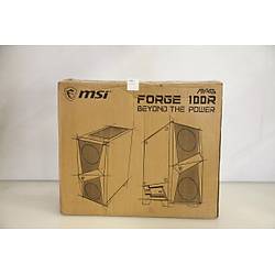 MSI MAG FORGE 100R 2x120mm ARGB 1x120mm Fanl� Siyah ATX Gaming Kasa (Outlet - Te�hir)