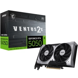 MSI VGA GEFORCE RTX 5050 8G VENTUS 2X OC RTX5050 8GB GDDR6 128B DX12 PCIE 5.0 X16 (3XDP 1XHDMI)