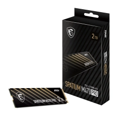 MSI SPATIUM M470 PRO PCIE 4.0 NVME M.2 2TB (6000MB-5000MB/s) SSD