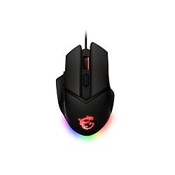 MSI GG CLUTCH GM20 ELITE GAMING MOUSE 6.400 DPI PIXART PAW3309 OPTIK SENSOR RGB LED 2.0M KABLO AYARLANABILIR AGIRLIK USB BAGLANTI OY