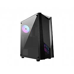 MSI MAG SHIELD 110A TEMPERLI CAM 2X120MM AUTO RGB FAN ATX GAMING BILGISAYAR KASASI
