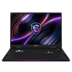 MSI Raider 18 MAX HX A2WJ-1059TR GeForce RTX 5090 Intel Core Ultra 9 290HX Plus 64GB 2TB + 2TB SSD 18" UHD+ Win 11 Home Gaming Laptop