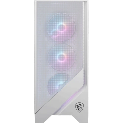 MSI MAG FORGE 320R AIRFLOW WHITE TEMPERLI CAM 4X120MM ARGB FAN ATX GAMING BILGISAYAR KASASI