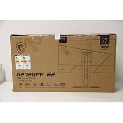 MSI 27" G272QPF E2 180Hz 1ms Rapid IPS Flat FreeSync Pivot WQHD (Outlet - Servis Tamirli / Durumu Belirsiz)