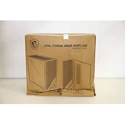 MSI MAG FORGE 320R AIRFLOW WHITE 4x120mm ARGB Fanl� Beyaz ATX Gaming Kasa (Outlet - Kutusu Hasarl�)