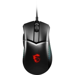 MSI GG CLUTCH GM51 LIGHTWEIGHT 75 GRAM ESPORTS GAMING MOUSE MAX 26000 DPI 1MS PIXART PMW-3395 OPTIK SENSOR OMRON SWITCH RGB LED MYST