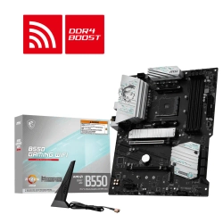MSI B550 GAMING WIFI AM4 DDR4 4866(OC) HDMI DP 2x M.2 USB 10Gbps 1G LAN WIFI 5 ATX