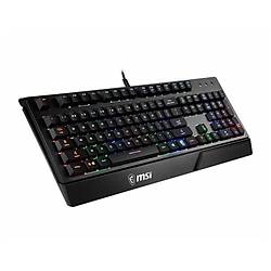 MSI GG VIGOR GK20 UK GAMING KEYBOARD RAINBOW ARKA AYDINLATMA ANTIGHOSTING MEMBRAN SIVI DOKULMESINE DAYANIKLI OYUNCU KLAVYESI TURKCE