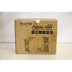 MSI MAG FORGE 100R 2x120mm ARGB 1x120mm Fanl� Siyah ATX Gaming Kasa (Outlet - Te�hir)