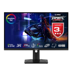 MSI 27 G274QPF QD 2560x1440 (WQHD) 16:9 FLAT RAPID IPS 170HZ 1MS G-SYNC COMPATIBLE PIVOT GAMING MONITOR
