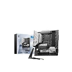 MSI MB B760M PROJECT ZERO SOKET 1700 DDR5 7800(OC) PCI-E ,M.2 USB3.2 HDMI,DP 1X 2.5G LAN WI-FI 6E MATX