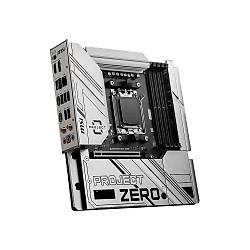MSI MB B650M PROJECT ZERO AM5 DDR5 7600MHZ(OC) HDMI DP M.2 USB3.2 2.5G LAN WI-FI 6E MATX