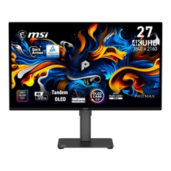 MSI 26.5" PRO MAX 271UPX12G 120Hz 0.03ms QD-OLED Flat FreeSync Premium Pro Pivot UHD