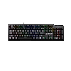 MSI GG VIGOR GK41 LR TR MEKANIK GAMING KLAVYE KAILH LINEAR RED SWITCHES 10 BOLGEDE 10 DAN FAZLA RGB LED AYDINLATMA EFEKTI. TURKCE Q