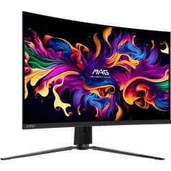 MSI 31.5 MAG 321CUP QD-OLED 3840X2160 (UHD) 16:9 CURVE 1700R QD-OLED 165HZ 0.03MS ADAPTIVE-SYNC GAMING MONITOR