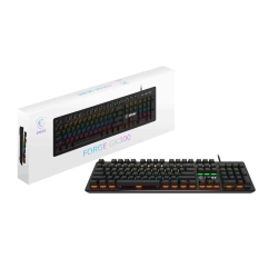 MSI GG FORGE GK300 RED TR GAMING KEYBOARD MEKANIK RED SWITCH RGB BACKLIGHT