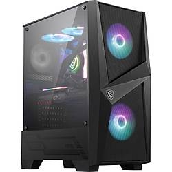 MSI MAG FORGE 100R TEMPERLI CAM 2X A-RGB FAN 1X 120MM FAN 650W 80+ BRONZE PSU ATX GAMING BILGISAYAR KASASI