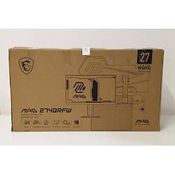 MSI 27" MAG 274QRFW 180Hz 1ms Rapid IPS Flat Adaptive-Sync Pivot WQHD (Outlet - Servis Tamirli / Durumu Belirsiz)