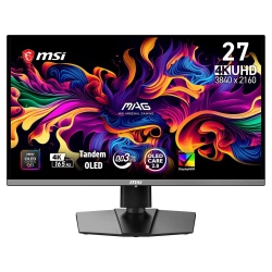 MSI 26.5" MAG 272UP QD-OLED E16 165Hz 0.03ms QD-OLED Flat FreeSync Premium Pro Pivot UHD