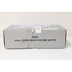 MSI MAG Coreliquid A13 360 WHITE 360mm ARGB Gen 2 3x120mm Beyaz (Outlet - Kutusu Hasarl�)