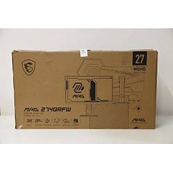 MSI 27" MAG 274QRFW 180Hz 1ms Rapid IPS Flat Adaptive-Sync Pivot WQHD (Outlet - Servis Tamirli / Durumu Belirsiz)