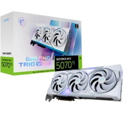 MSI VGA GEFORCE RTX 5070 TI 16G GAMING TRIO WHITE RTX5070TI 16GB GDRR7 256 B DX12 PCIE 5.0 X16 (3XDP 1XHDMI)