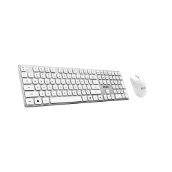 MSI Forge K210 White Combo TR Kablosuz Klavye Mouse Set