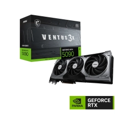 MSI VGA GEFORCE RTX 5090 32G VENTUS 3X OC RTX5090 32GB GDRR7 512B DX12 PCIE 5.0 X16 (3XDP 1XHDMI)
