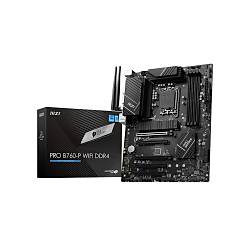 MSI MB PRO B760-P WIFI DDR4 SOKET 1700 DDR4 5333(OC) PCI-E ,M.2 USB3.2 HDMI,DP, 1X 2.5G LAN WI-FI 6E ATX