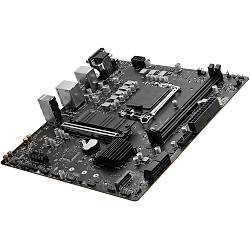 MSI PRO B760M-G DDR4 SOKET 1700 DDR4 4800(OC) PCI-E M.2 USB3.2 HDMIDPVGA 1X 2.5G LAN MATX