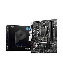 MSI H510M-A PRO SOKET 1200 DDR4 3200 PCI-E GEN 4 M.2 USB3.2 1X 1G LAN MATX